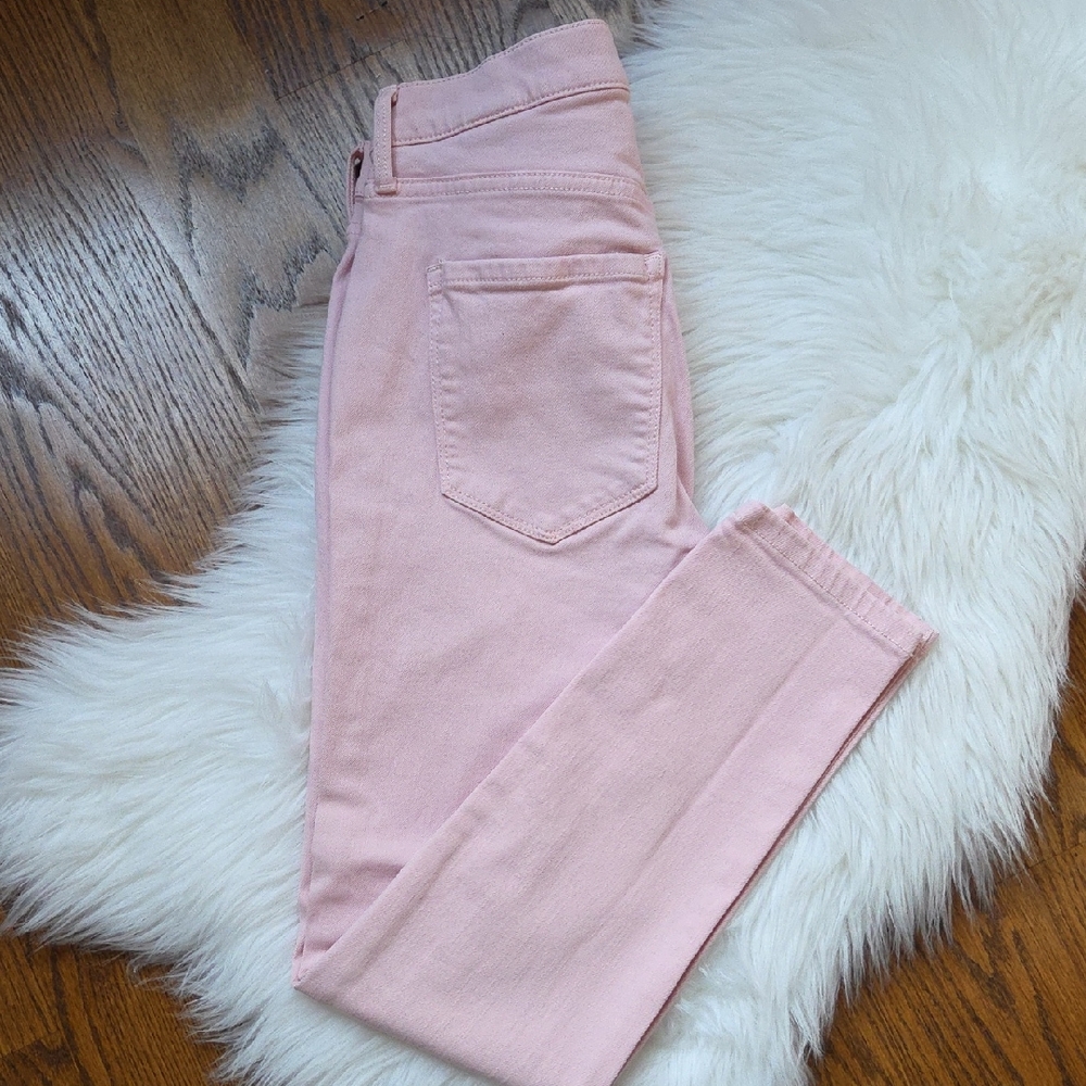 Banana Republic Light Pink Skinny Jeans